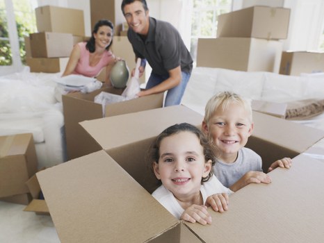 Organised household storage boxes in a Redbridge home setting