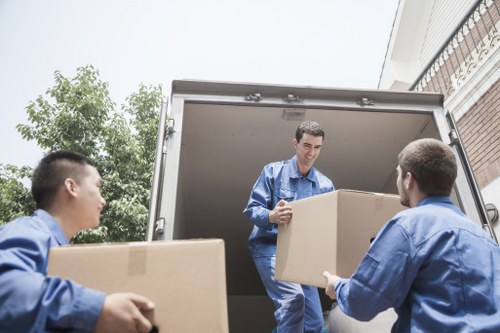 A spacious Redbridge storage facility used for home relocation