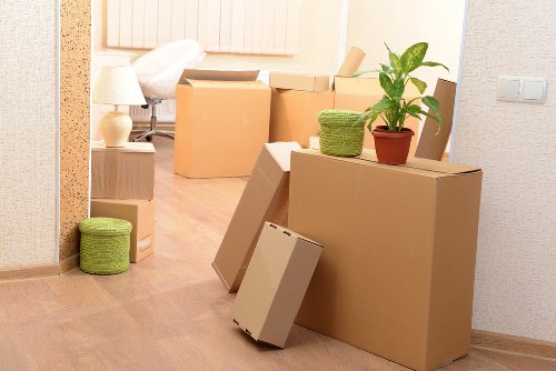 Prepared wooden and upholstered furniture stored safely in Redbridge