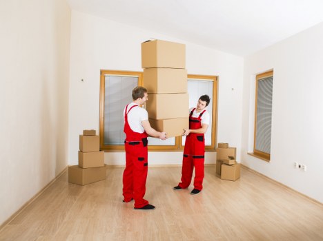 Professional team handling office removals in Redbridge workspace